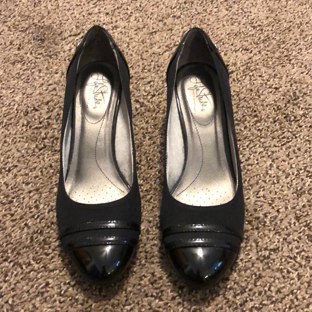 Black heels